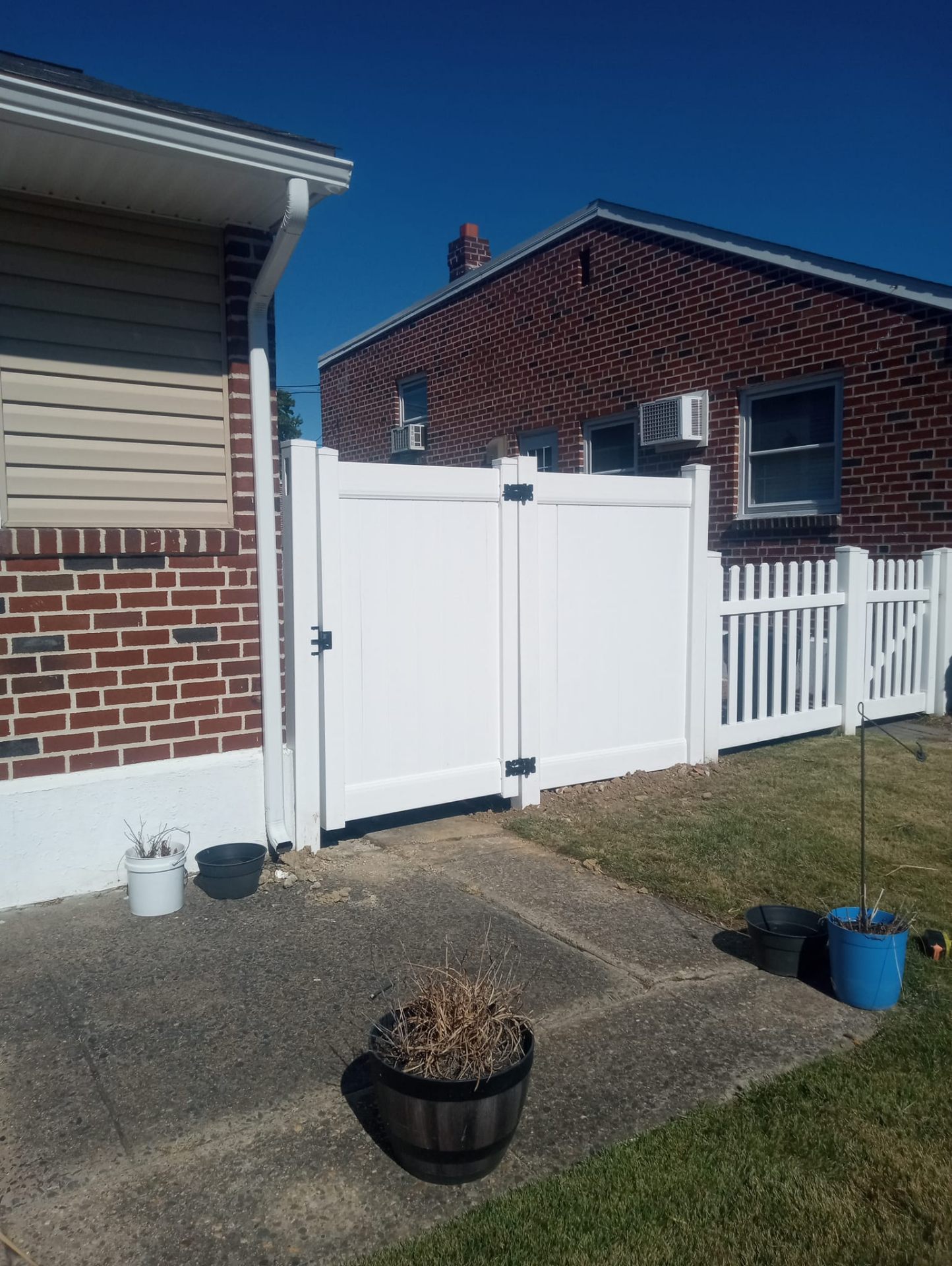 Pvc Privacy Gate JMC Fence Installs